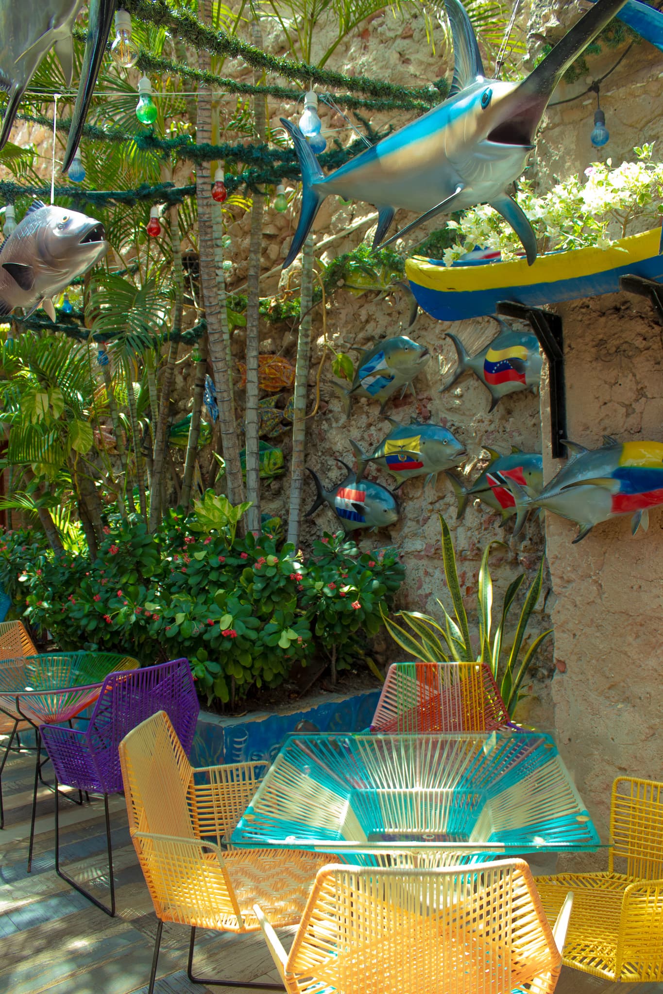 Ambiente del restaurante Mar de las Antillas