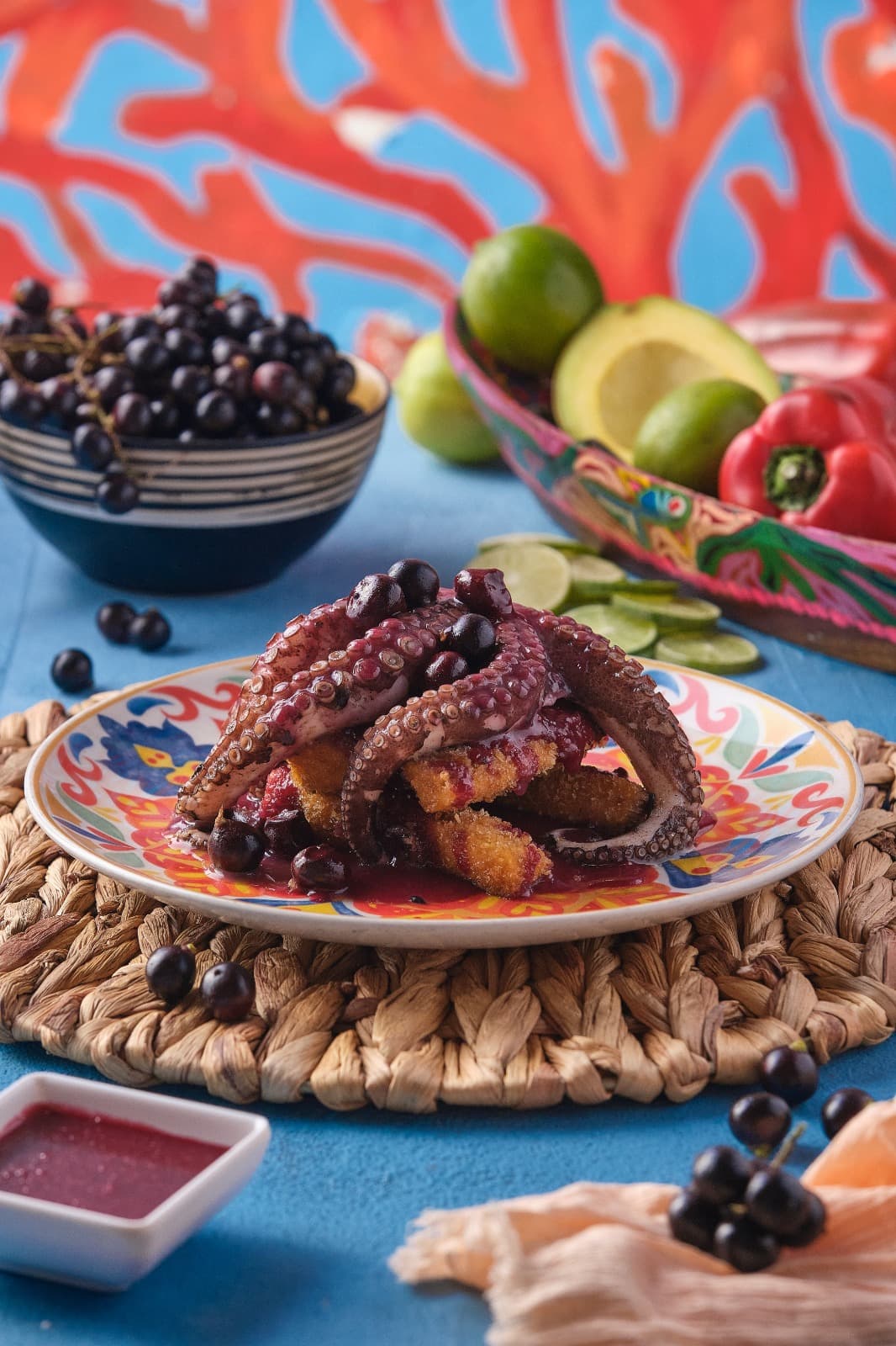 Octopus in Corozo Reduction