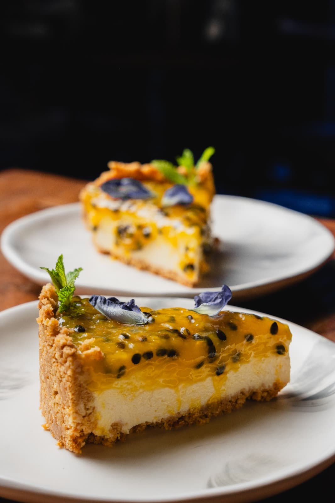Passion Fruit Cheesecake